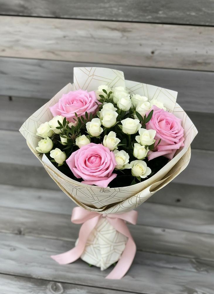 Букет цветов из: Розы в Козельске