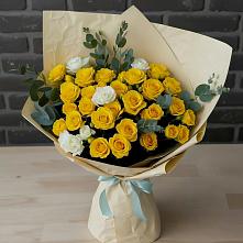 Букет цветов из:  Розы в Козельске