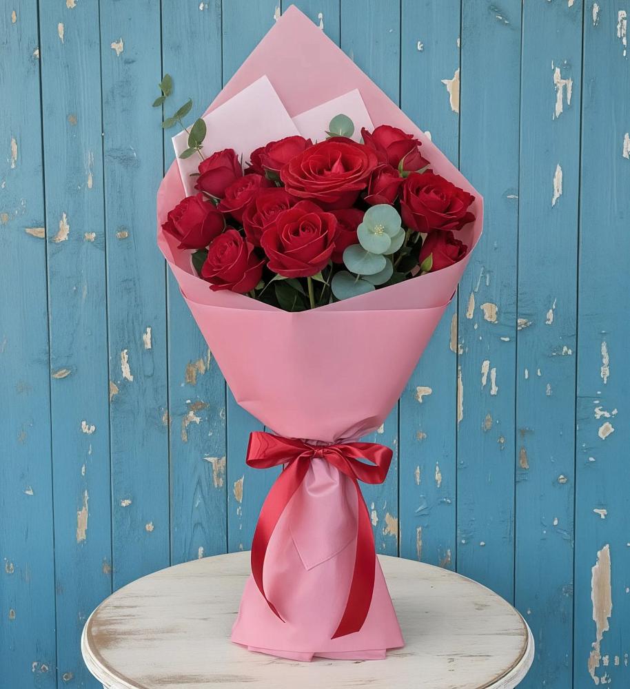 Букет цветов из: Розы в Козельске