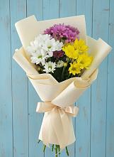 Букет цветов из:  Хризантемы в Козельске