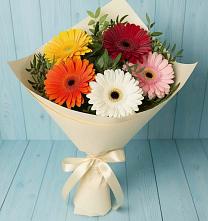 Букет цветов из:  Герберы в Козельске