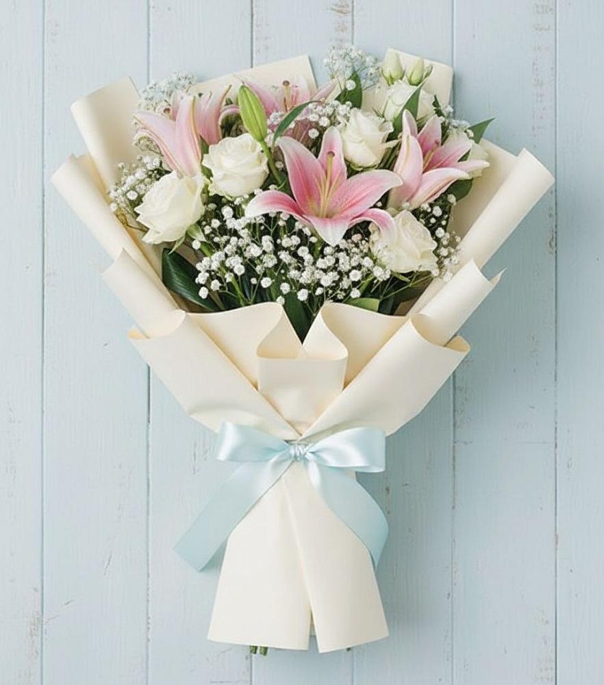 Букет цветов из: Лилии в Козельске