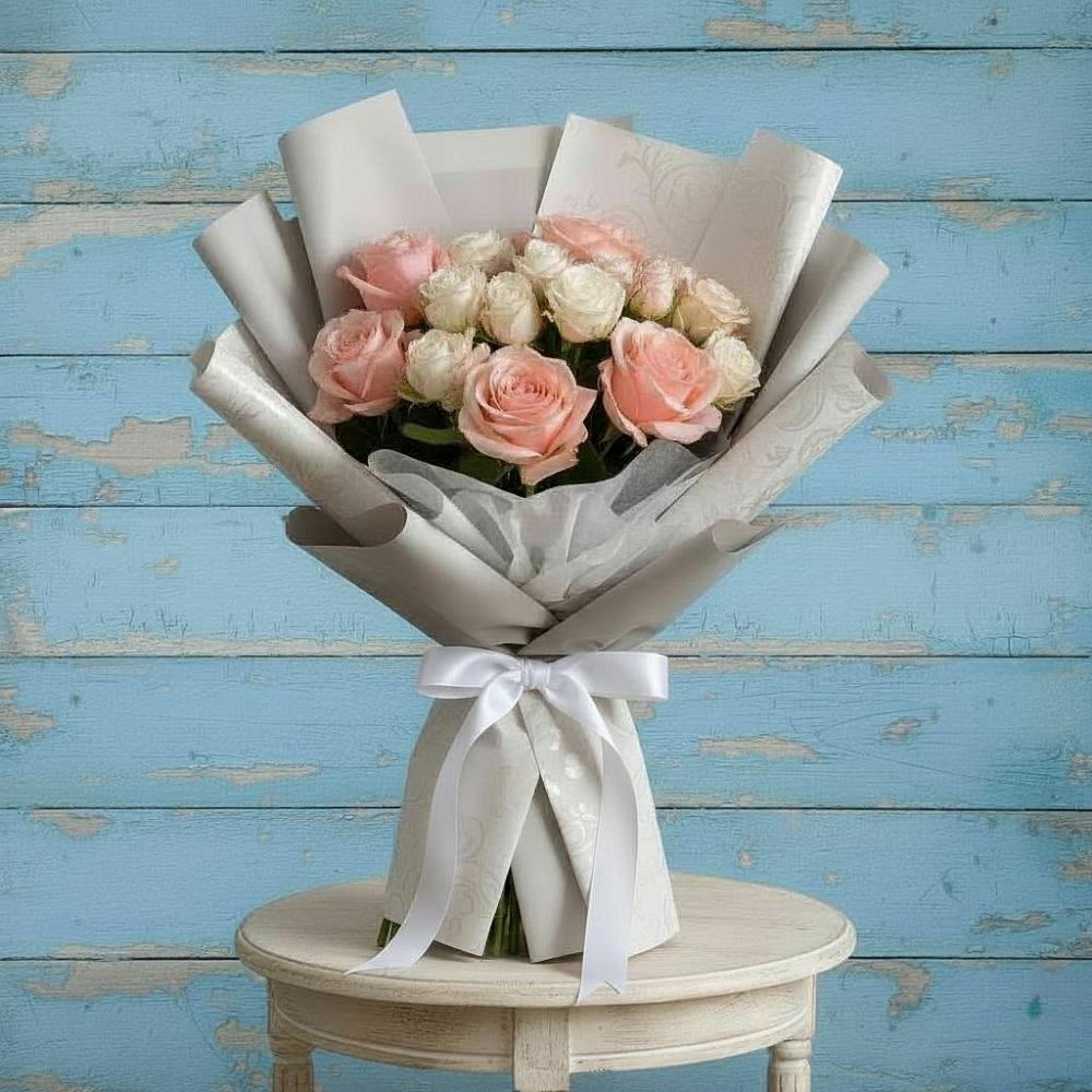 Букет цветов из: Розы в Козельске