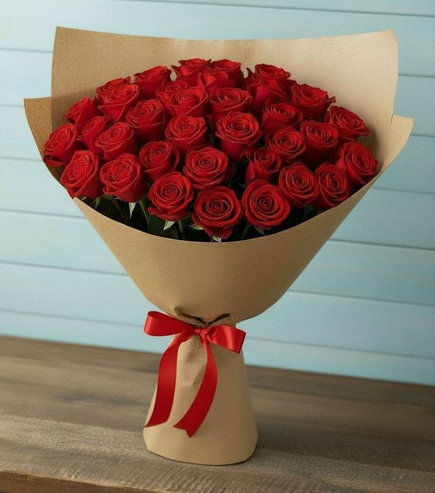 Букет Красные розы Милано в Козельске