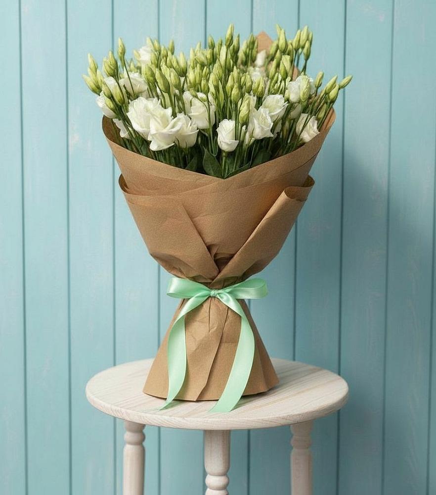 Букет цветов из: Лизиантусы в Козельске