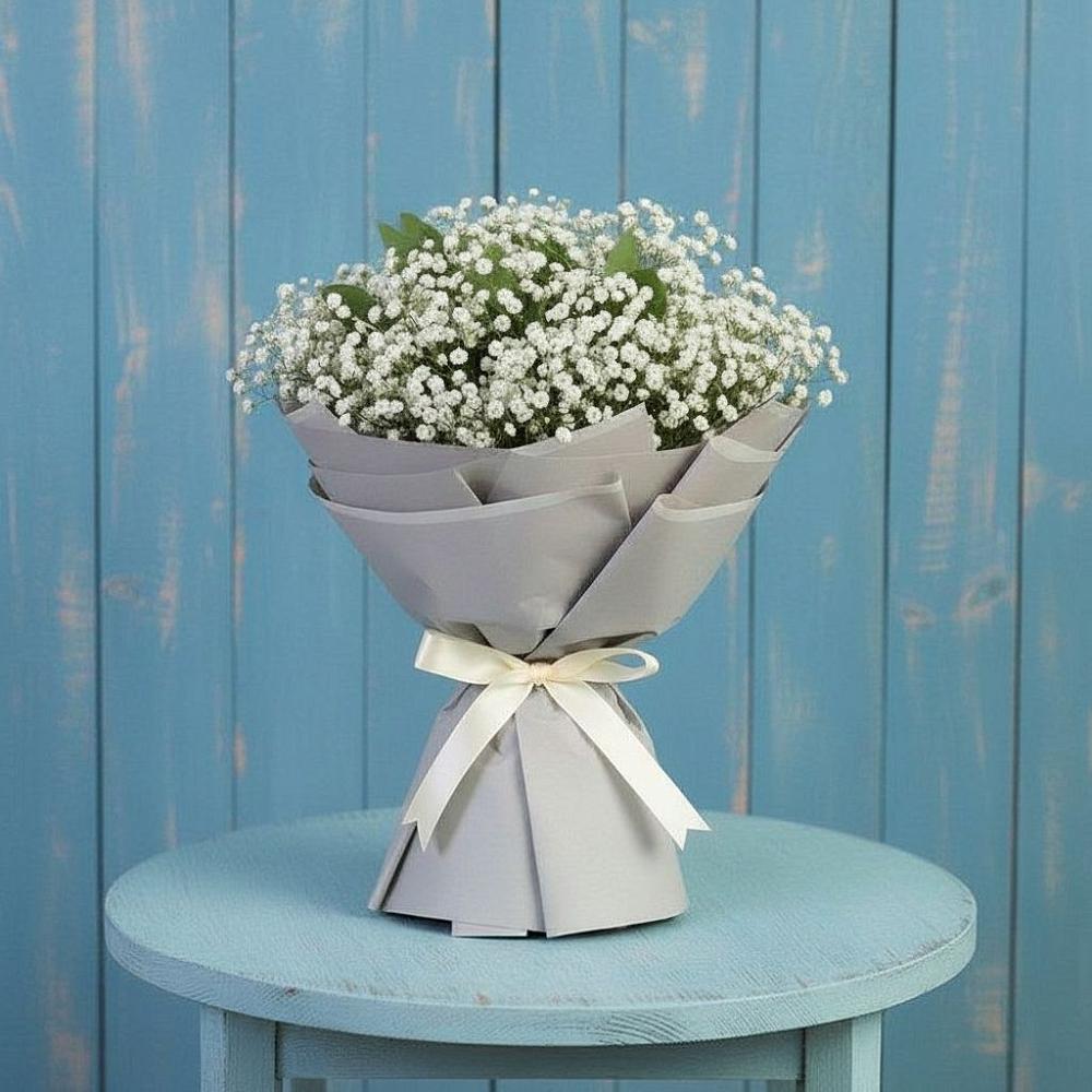 Букет цветов из: Гипсофила в Козельске