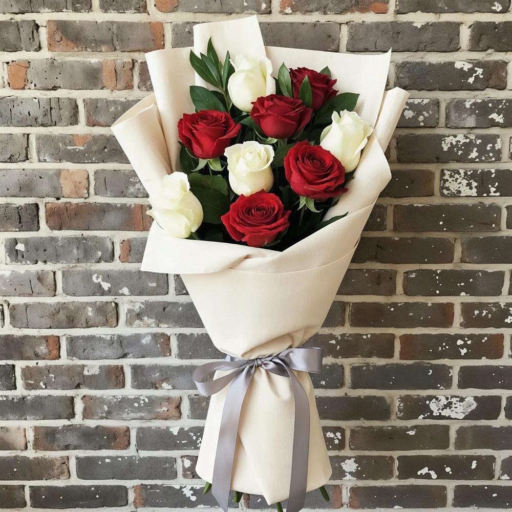 Букет цветов из: Розы в Козельске