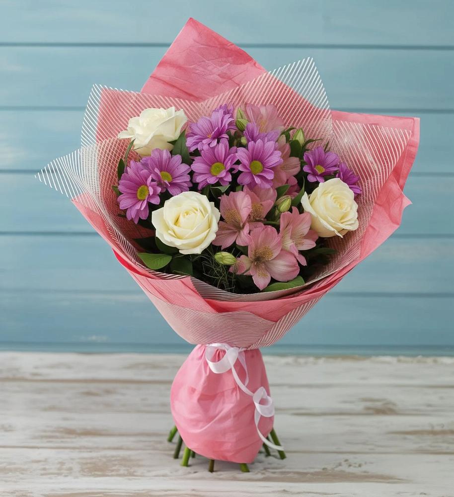 Букет цветов из: Герберы в Козельске