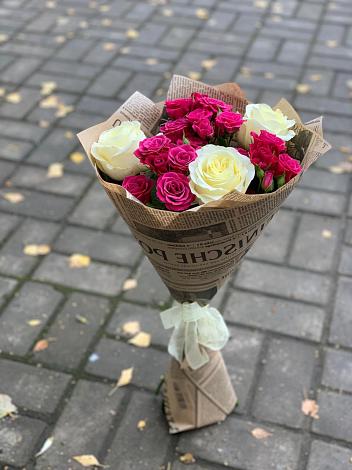 Букет цветов из: Розы в Козельске