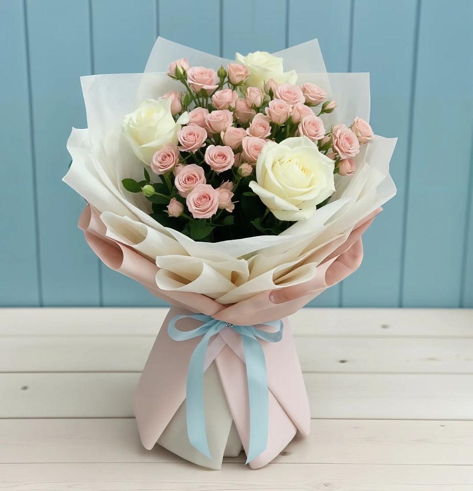 Букет цветов из: Розы в Козельске