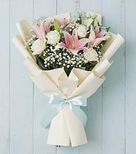 Букет цветов из:  Лилии в Козельске