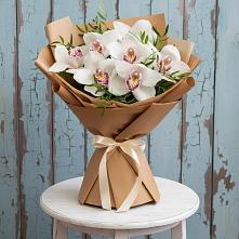 Букет цветов из:  Орхидеи и Розы #REPLACE_PRED# Козельске
